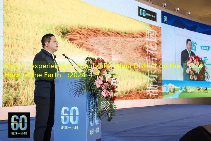 Sharing experience of Ningbo Fenghua District on the ＂One Hour of the Earth＂